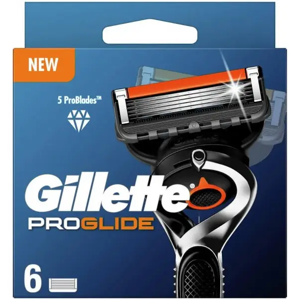 Змінні касети Gillette Fusion Proglide Oriqinal (6 шт.) 02436