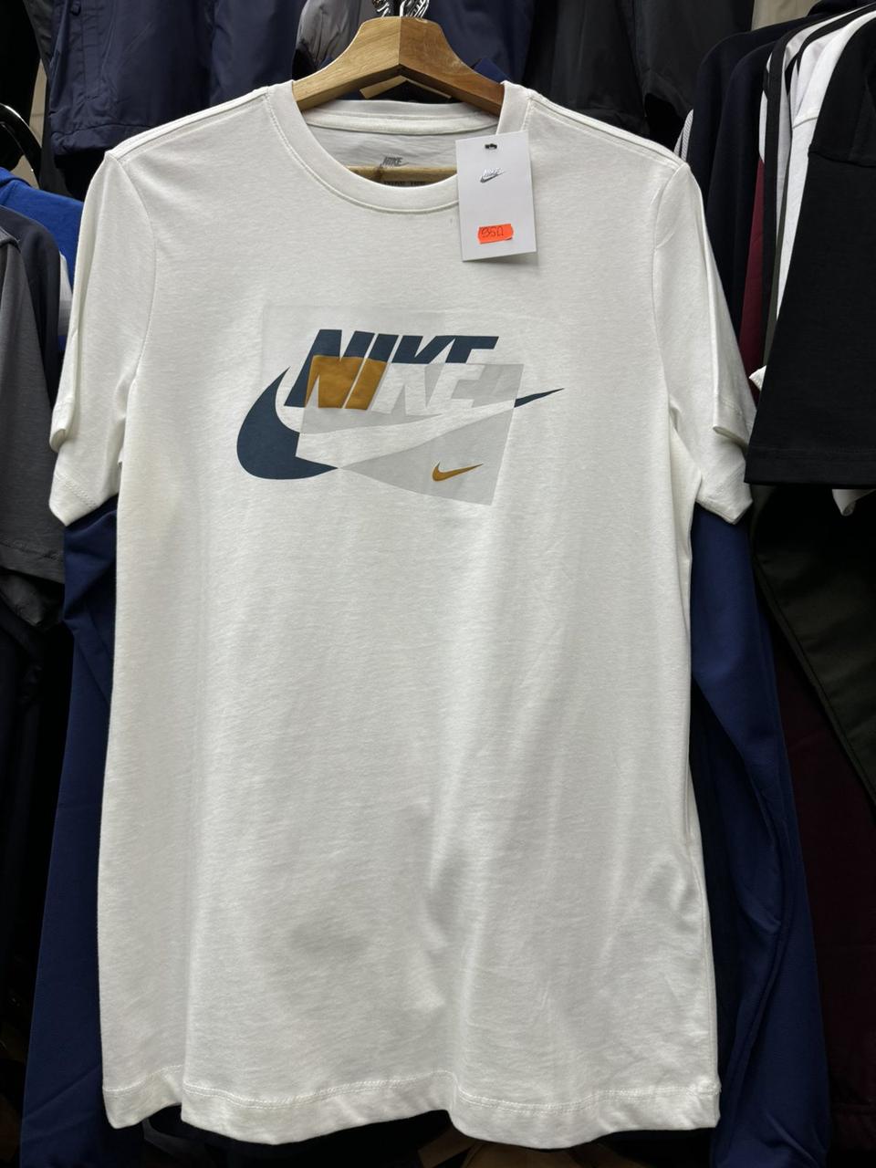 Чоловіча спортивна футболка Nike (Найк), чоловіча футболка з принтом. Чоловічий одяг, фото 1