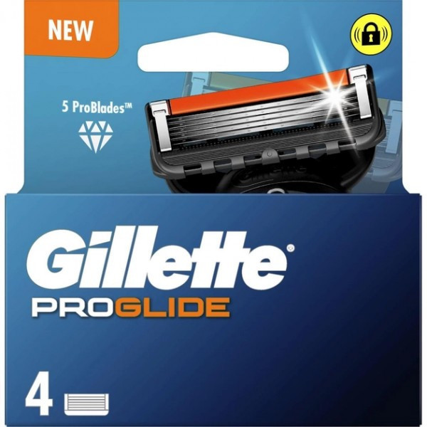 Змінні касети Gillette Fusion Proglide Oriqinal 4 шт. G00364