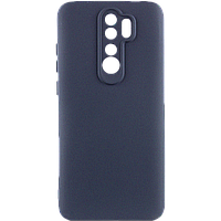 Чохол з мікрофіброю на Xiaomi Redmi Note 8 Pro (Синій)