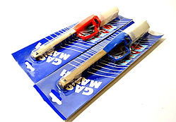 Газова запальничка середня для плити, для котла, каміна, барбекю "Полметра". З регулятором полум'я. 21 см