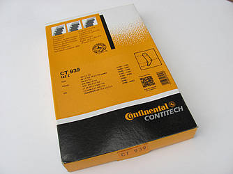 Ремінь ГРМ на VW LT, T-4 2.5 TDI 1996-2006 — Contitech (Німеччина) — CT939