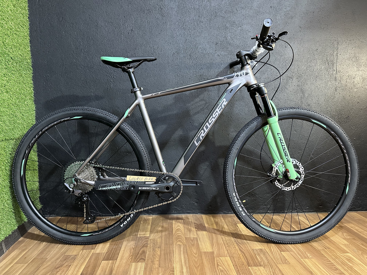 Велосипед найнер Crosser Solo 29" (рама 21,1*12) Shimano DEORE