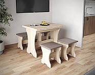 2 табурета (комплект) 35х35х44 см / mebelservice  / Дуб Сонома, фото 3