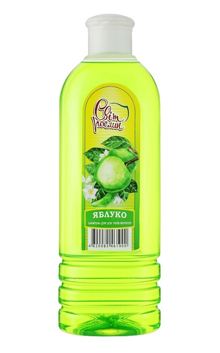 Шампунь для волосся Світ рослин яблуко 0,5л (4820085461109)