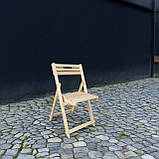 Стіл та два Стульця Комплект Кавовий Розкладний для Вуличних кафе, Балконів, Кухні, фото 6