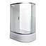 Душова кабіна Vivia 120 L JK New 120x80x195 глибокий піддон, фото 2