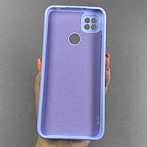 Чохол для Xiaomi Redmi 9C матовий з кільцем-тримачем чохол на телефон сяомі редмі 9с бузковий cfc, фото 3