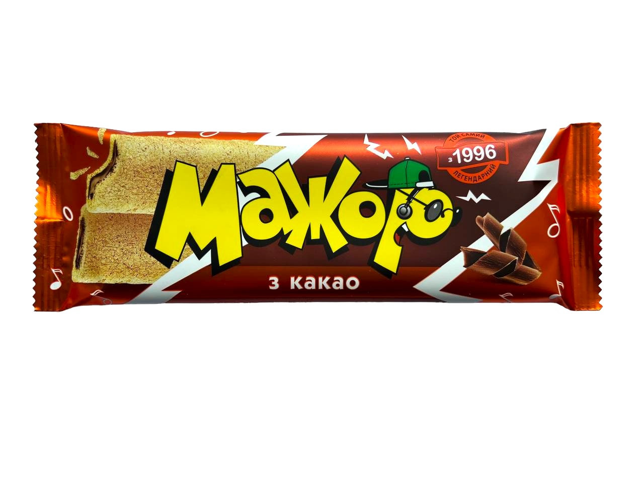 Мультизлаковий батончик АВК Мажор із какао 49 грамів
