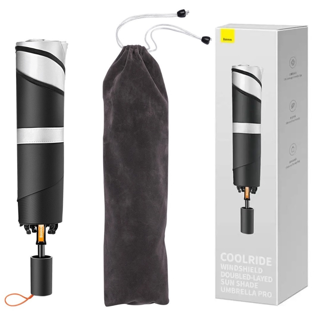 Сонцезахисна парасолька-шторка для лобового скла Baseus Windshield Doubled-Layed Sun Shade Umbrella Pro Small