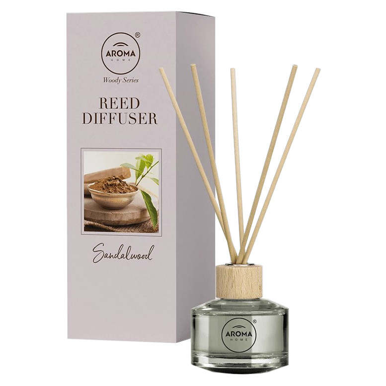 Ароматичні палички Aroma Home STICKS WOODY SERIES 50ml - SANDALWOOD (6шт.), фото 1