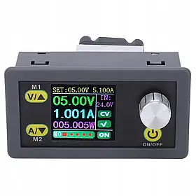 Знижувальний перетворювач DC WZ3605E (36V; 5A) з вольтметром, амперметром, ватметром