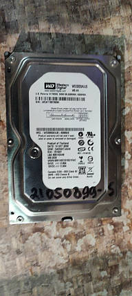 Жорсткий диск Вінчестер HDD 320 Gb / Гб Western Digital AV WD3200AVJS 3.5" SATA2 No 21050899, фото 1
