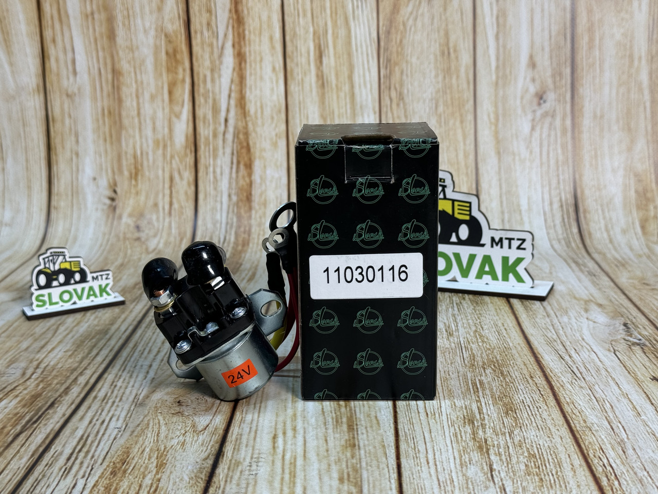 Додаткове реле втягуєче редукторного стартера, з модифікацією на стартер з Додатковим реле. 24в 5 квт, фото 1