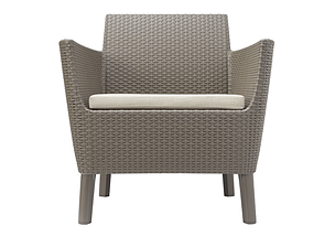 Комплект садових меблів Keter Salemo 3 seater set, бежевий, фото 3