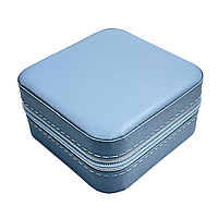 Органайзер для прикрас, шкатулка для біжутерії (блакитна) В032