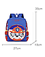 Рюкзак дитячий “Щенячий патруль Маршал” / Дошкільний рюкзак для садка / Дитячий рюкзак для прогулянок Червоний, фото 5