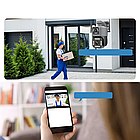 Вулична WiFi камера Qettopo V380 + Подарунок WiFi ретрансляція в розетку МТ02 / Поворотна IP камера спостереження, фото 5