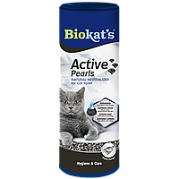 Дезодорант для котячого туалету Biokat's Active Pearls з активованим вугіллям 700 г