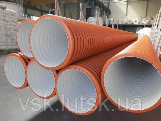 Труба канал.ПП IPLast-Кor SN8- 400х6000 мм.(396/460)