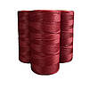 Нитка вощена плоска 200 м товщина 1 мм кв.червоний #10, фото 2