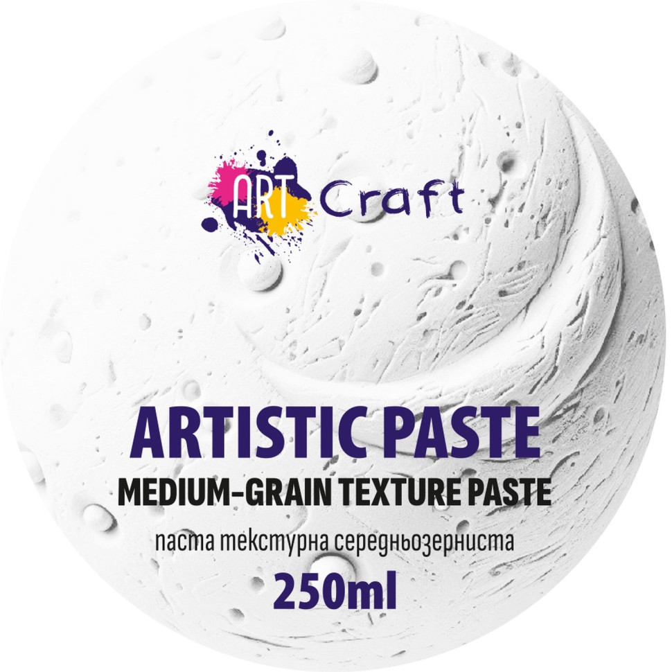 Паста текстурна середньозерниста 250 мл 5019-AC Art Craft