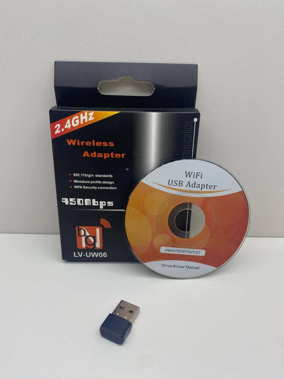 USB WI-FI Адаптер 802.11 950mb / LV-UW06