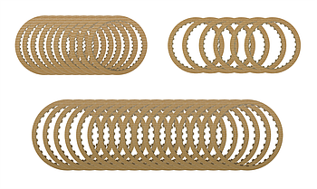 Комплект фрикційних дисків АКПП ZF 5HP24 95-up