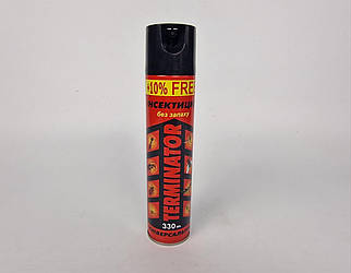 Дихлофос Терминатор 330 мл без запаху універсальний від всіх комах  таргани, мухи, комарі