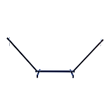 Стійка для гамака WCG Каркас для Гамака метал 50х50 графіт. Стійка для 1-місних і 2-х місних гамаків, фото 2