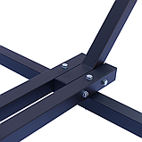 Стійка для гамака WCG Каркас для Гамака метал 50х50 графіт. Стійка для 1-місних і 2-х місних гамаків, фото 5