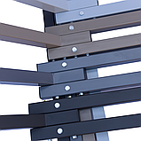 Стійка для гамака WCG Каркас для Гамака метал 50х50 чорний мат. Стійка для одномісних і двомісних гамаків, фото 6