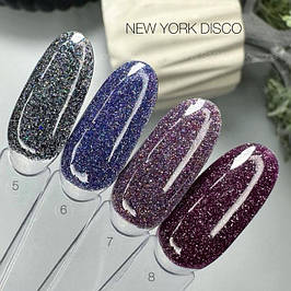 Світловідбивний гель-лак для нігтів Saga New York Disco 9 мл