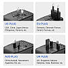 Універсальний адаптер для заряджання USB-A x2/USB-C x2 Travel Adapter, фото 3
