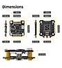 Політний стек SpeedyBee F405 V3 BLS 50A FC & ESC Stack 30x30 мм, фото 11