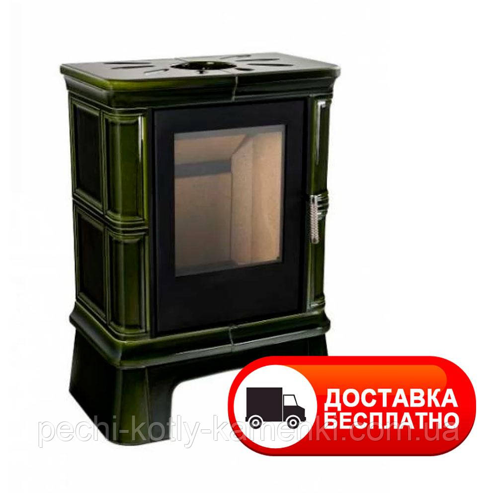Кахельна піч Nordflam Frovi Green