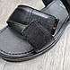 Шкіряні чорні сандалі 41 42 43 44 45 розмір., фото 2