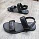 Шкіряні чорні сандалі 41 42 43 44 45 розмір., фото 4