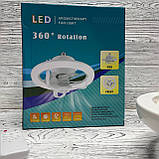 Стельова лампа – вентилятор LED у патрон із обертанням на 360° KT-3000, фото 9