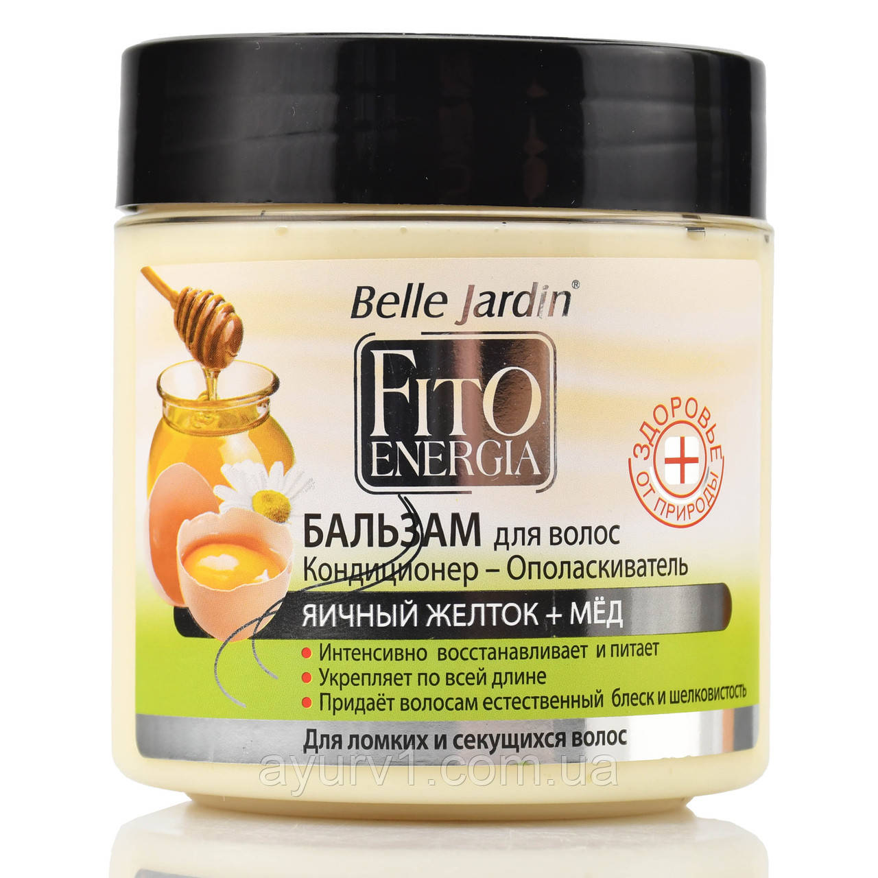 Бальзам-кондиционер для ломких волос с яичным желтком и медом, Belle Jardin, 450 мл