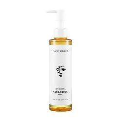 Гидрофильное масло для чувствительной кожи Ottie Sunflower Minimal Cleansing Oil 155 мл