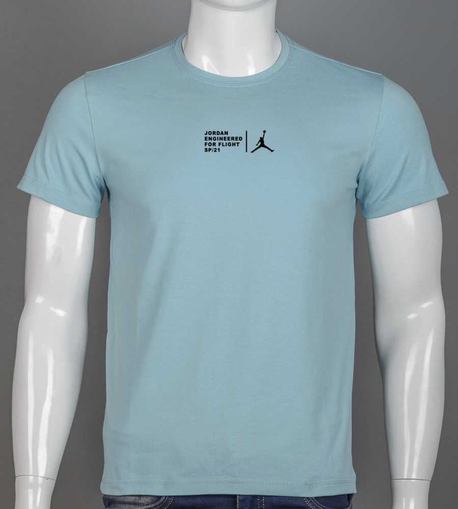 Футболка чоловіча Jordan 2328м (Уп.4шт M-XXL), Полин, фото 1