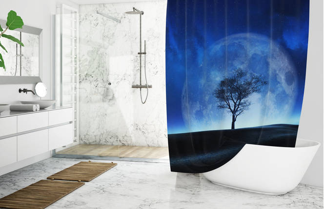 Штора для ванної Super moon Tropichome 180x200 cм, фото 3