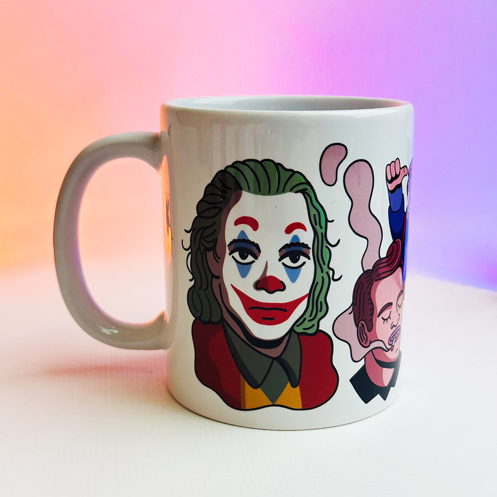 Кружка BRB - Joaquin Phoenix, фото 1