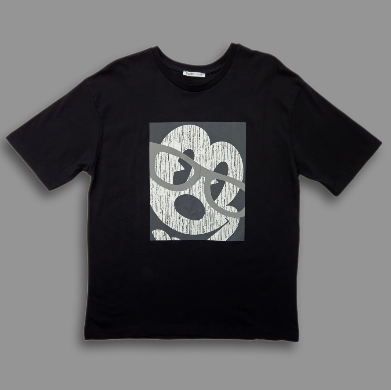 Футболка Mickey Mouse жіноча, чорна. One Size