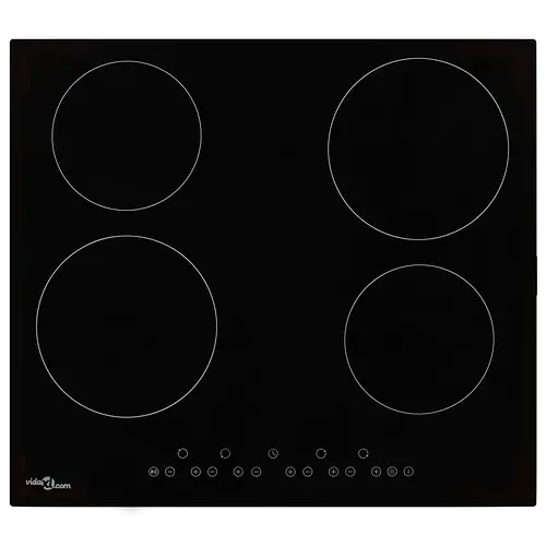 Керамическая варочная панель с 4 конфорками, сенсорная, 6000 Вт (ID ...