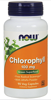 Хлорофилл Now Foods Chlorophyll 100 мг 90 капс