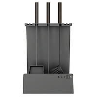 Камінний набір SAVEN Set 4 L black