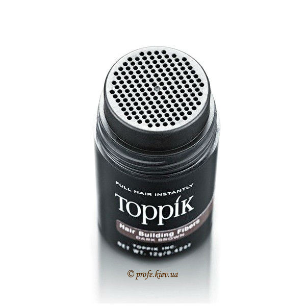Загусник волосся (пудра) Toppik 12 г. dark brown (темно-коричневий)