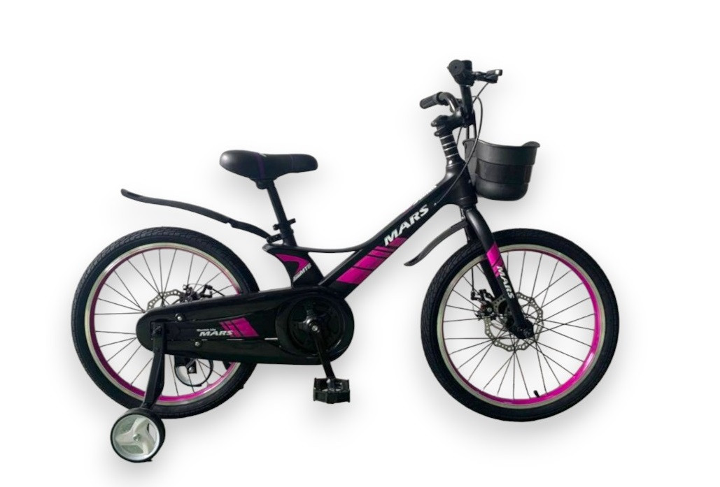 Велосипед 20" Mars-2 Evolution чорно-фіолетовий (магній) спиця